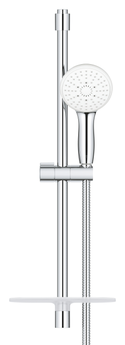 Coloana dus Grohe 26918003, 1.75 m, 110 mm, 600 mm, 3 functii para dus, 1/2 conexiune furtun, conexiune universala, Crom [2]