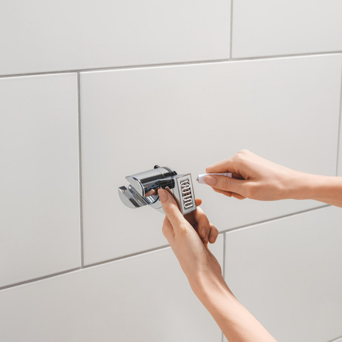 Coloana dus Grohe 26928001, 1.75 m, 110 mm, 620 mm, 2 functii para dus, 1/2 conexiune furtun, conexiune universala, Crom [18]