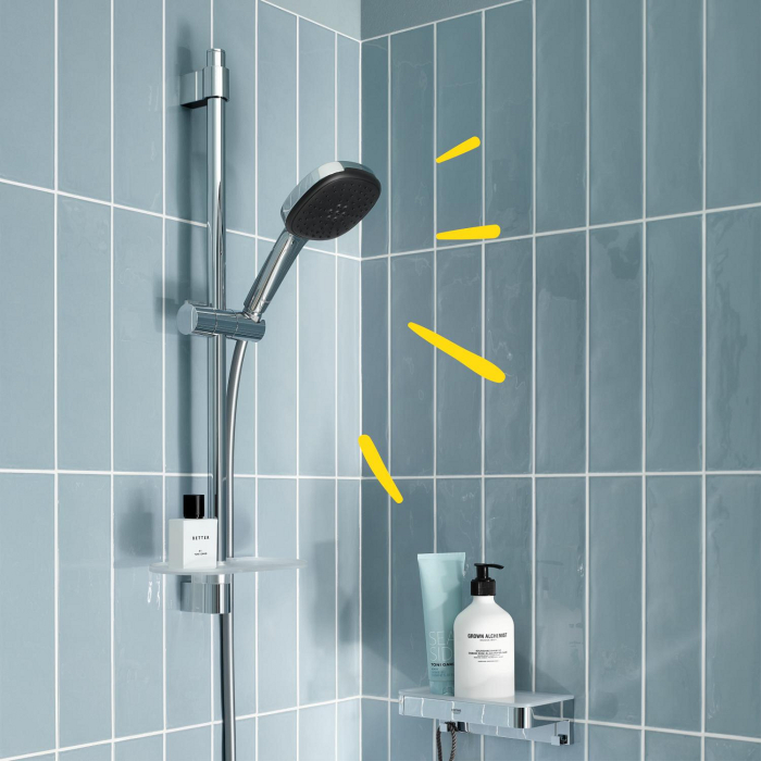Coloana dus Grohe 26928001, 1.75 m, 110 mm, 620 mm, 2 functii para dus, 1/2 conexiune furtun, conexiune universala, Crom [10]