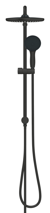 Coloana dus Grohe 269802431, 1.5 m, 110 mm, 736 mm, 250 mm, 3 functii para dus, 1/2 conexiune furtun, Negru [2]