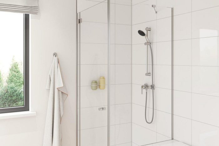 Coloana dus Grohe 27942001, 1.75 m, 110 mm, 600 mm, 1 functii para dus, 1/2 conexiune furtun, conexiune universala, Crom [10]