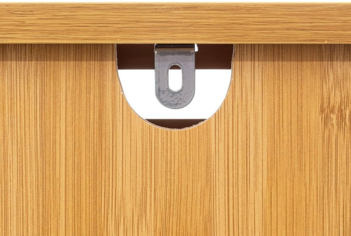 Comoda 5Five Sicela cu 4 sertare, bambus, 40x30x98 cm, natur [2]