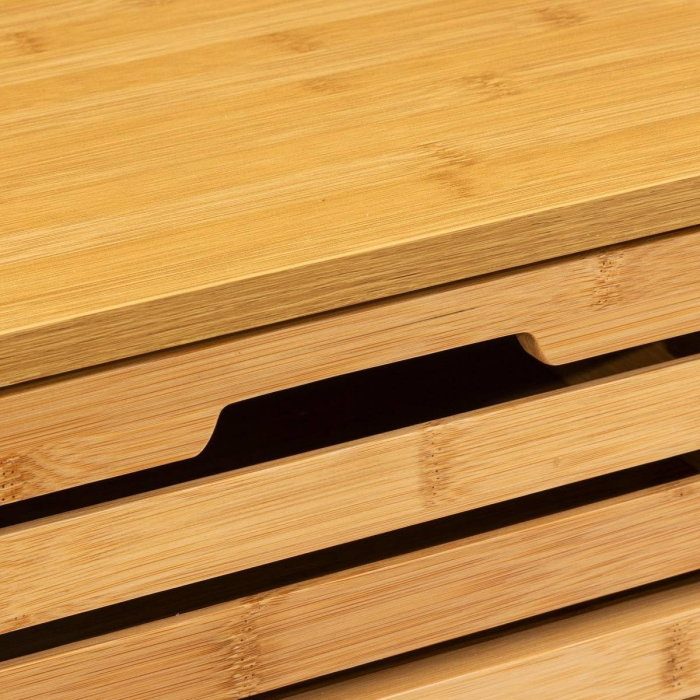 Comoda 5Five Sicela cu 4 sertare, bambus, 40x30x98 cm, natur [3]