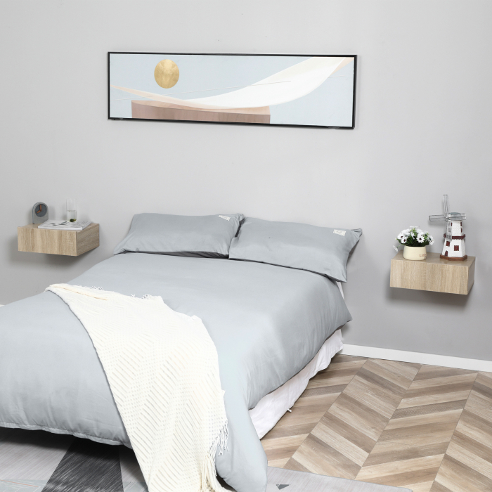  Comodine Suspendate 40×30 cm in Stil Modern - Legno [9]