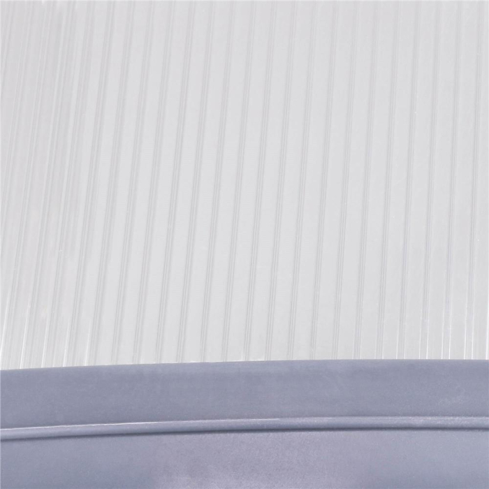 Copertina protectie usa si fereastra, policarbonat cu protectie UV, 150 x 80 cm, gri transparent [14]