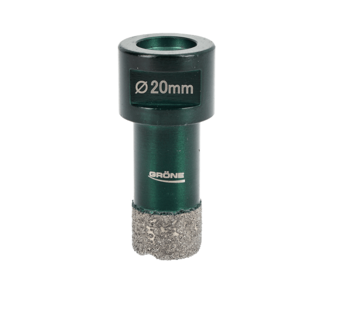 Coroana diamantata Gröne din gresie, Ø 20 mm, maner M14, pachet tubular [2]