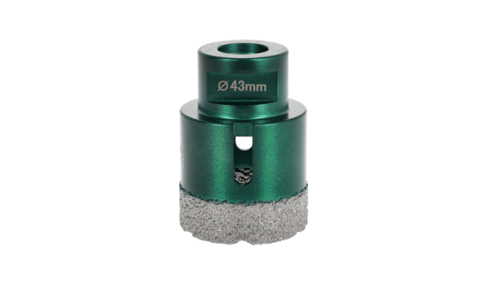 Coroana diamantata Gröne din gresie, Ø 43 mm, maner M14, pachet tubular [2]