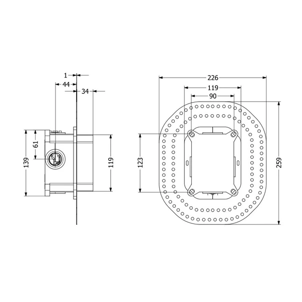 Corp incastrat Villeroy&Boch Vi-Box Universal [2]