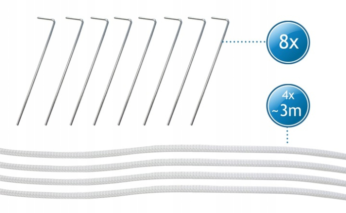 Pavilion gradina 300x300 cm cu 4 pereti laterali cu ferestre, PE 110g/m2 impermeabil, cadru otel, verde [10]