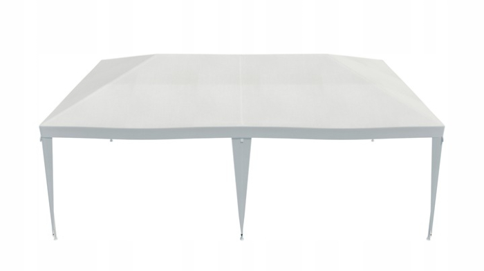 Cort pavilion de gradina, 600x300 cm, impermeabil cu rezistenta UV, alb [10]