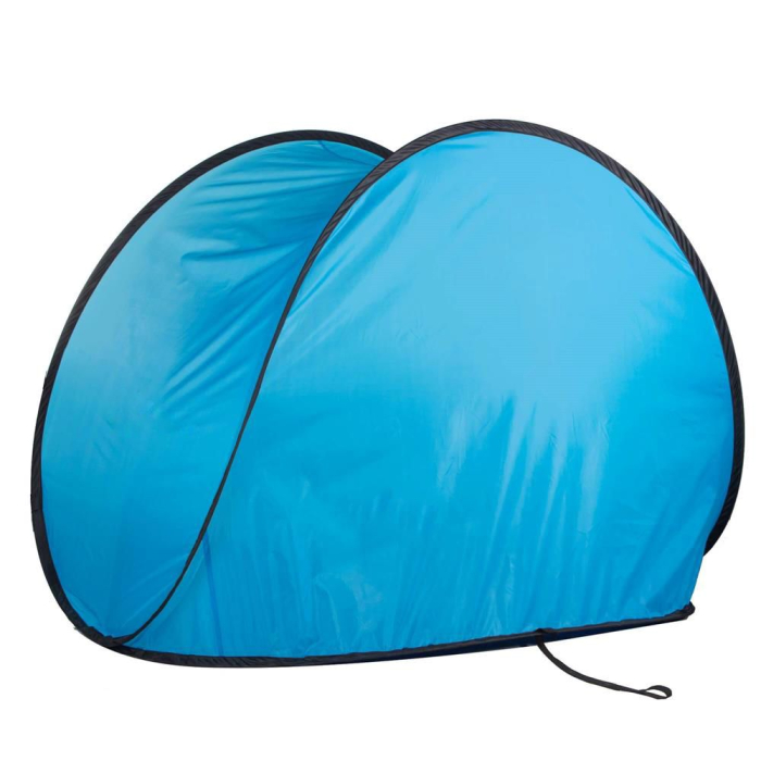 Cort plaja si picnic semi-deschis Sersimo, protectie UV, 150x90x90cm, albastru gri [6]