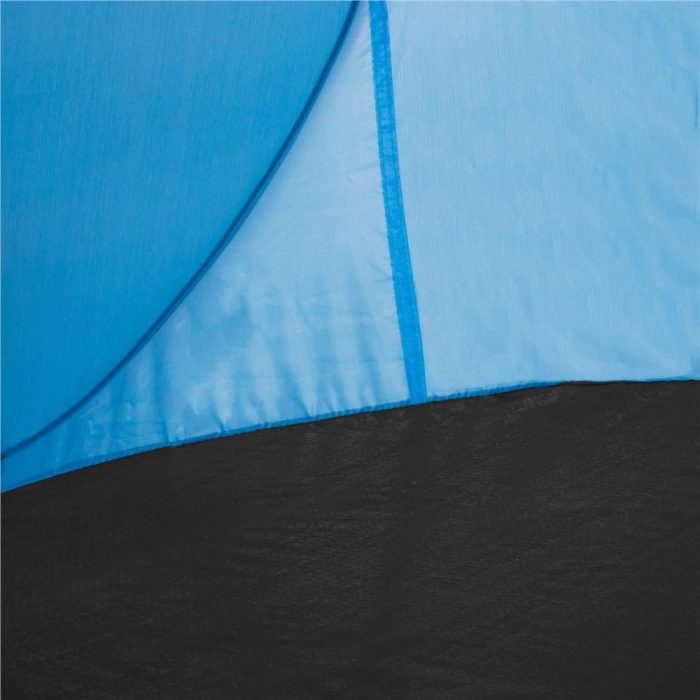 Cort plaja picnic semi-deschis protectie uv pop-up, 150x90x90 cm, montaj rapid, albastru negru [3]