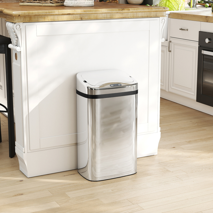  Cos de gunoi cu senzor 30L inox elegant [8]