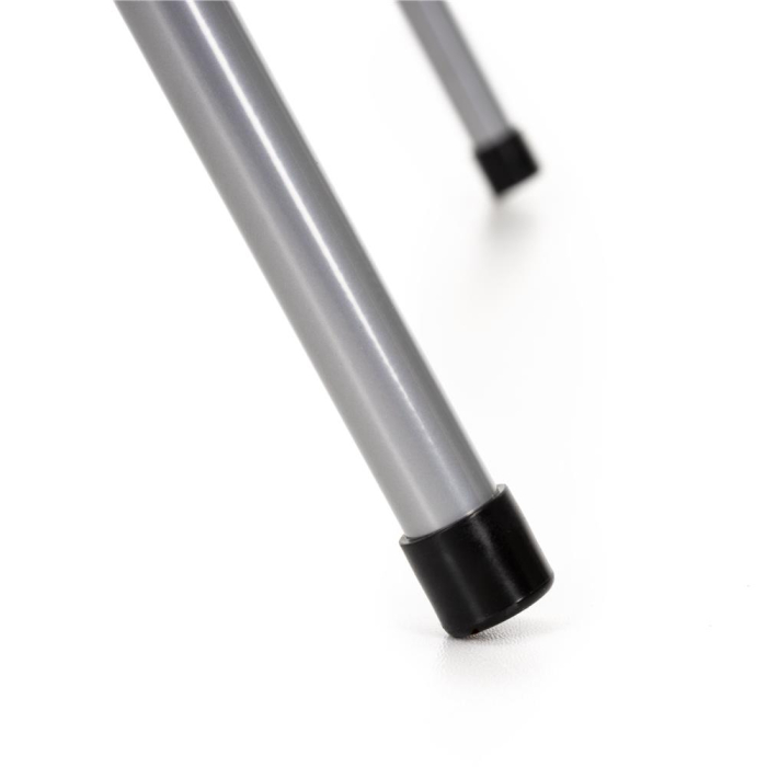 Cos de gunoi selectiv cu 2 compartimente, cadru metalic si capace PP, 68x42x75 cm [12]