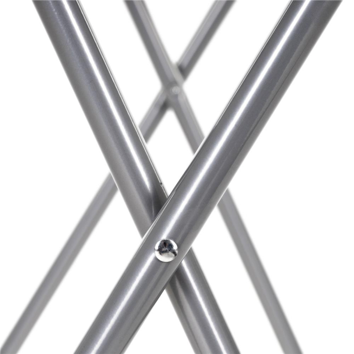 Cos de gunoi selectiv cu 3 compartimente, cadru metalic si capace PP, 98x42x74 cm [11]