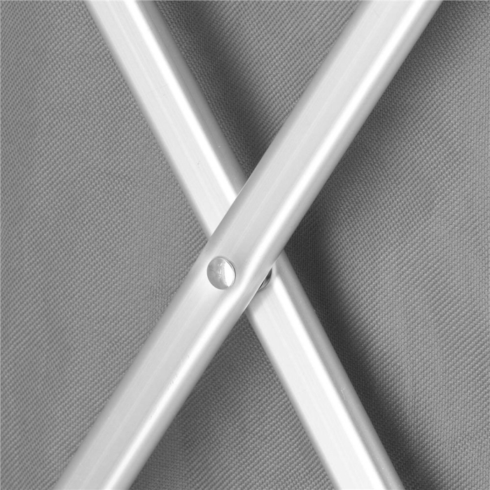 Cos de rufe cu 3 compartimente, cadru aluminiu, 60x40x68cm, 146 litri [11]