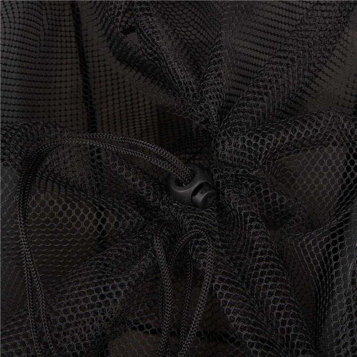 Cos de rufe cu 3 compartimente, cadru aluminiu, 68x40x60cm, 146 litri, negru [8]