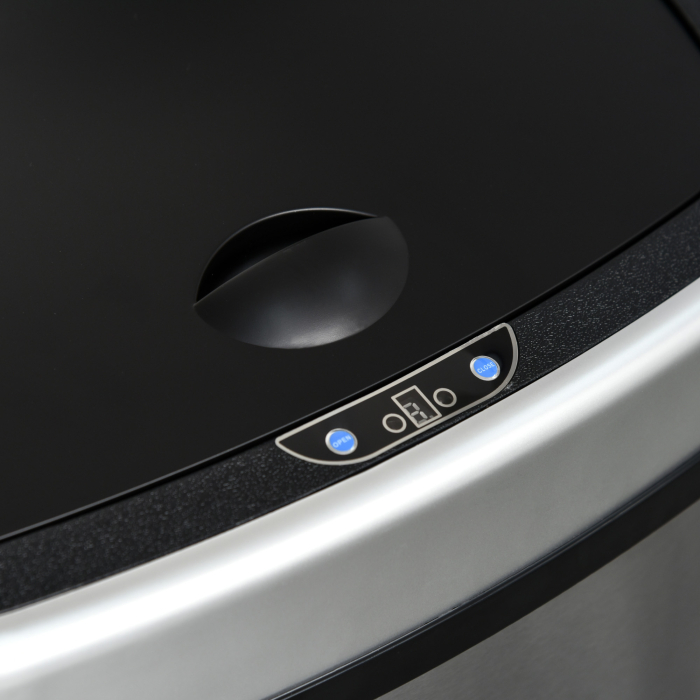  Cos Gunoi Inox - 58 L, Cu Senzor pentru Deschidere Automata [9]