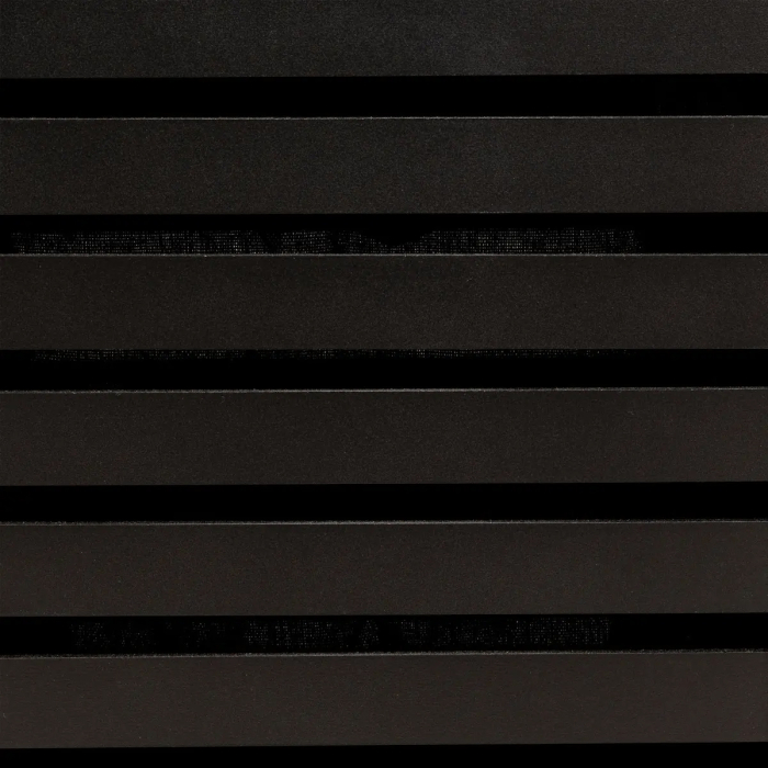 Cos rufe 5Five Sicela din lemn MDF, capacitate 65 litri, 40x40x58 cm, negru [2]