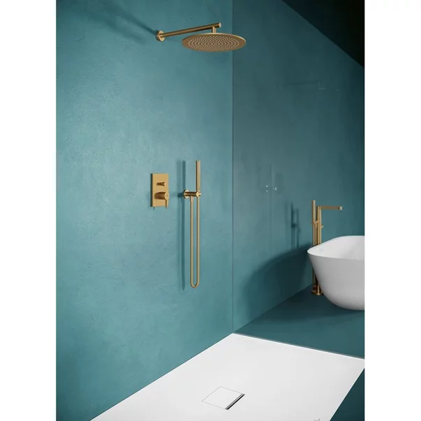 Cot de iesire dus Villeroy&Boch Universal rotund cu suport para auriu periat [6]