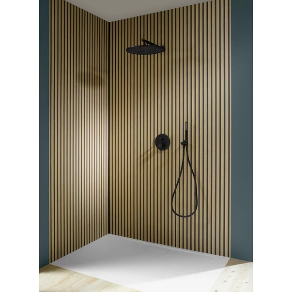 Cot de iesire dus Villeroy&Boch Universal rotund cu suport para negru mat [11]