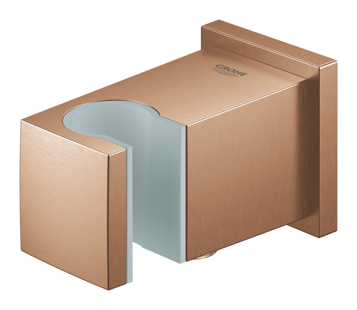 Cot iesire dus Grohe 26370DL0, Euphoria Cube, 1/2'' x 1/2'', suport para, mat, cupru [2]