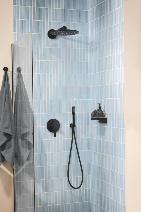 Cot iesire dus Grohe 266582430, 86 mm, 48 mm, 1/2 diametru filet iesire, 1/2 diametru filet alimentare, Negru [5]