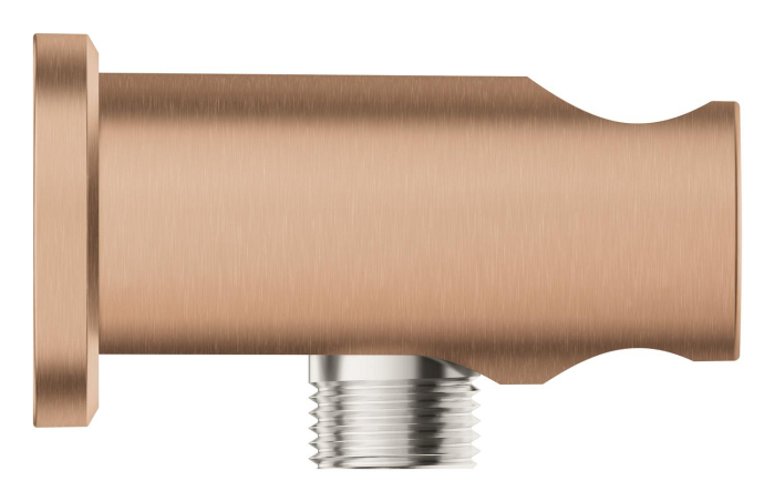Cot iesire dus Grohe 26658DL0, Rainshower, 1/2'' x 1/2'', suport para, mat, cupru [2]