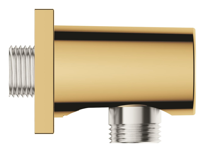 Cot iesire dus Grohe 27076GL0, Rainshower Cube, 1/2'' x 1/2'', lucios, auriu [2]