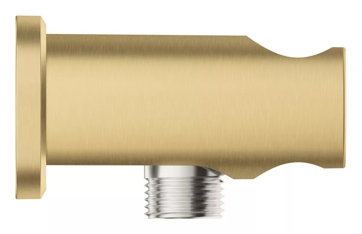 Cot iesire dus Grohe Rainshower, 1/2'' x 1/2'', suport para, mat, auriu, 26658GN0 [2]