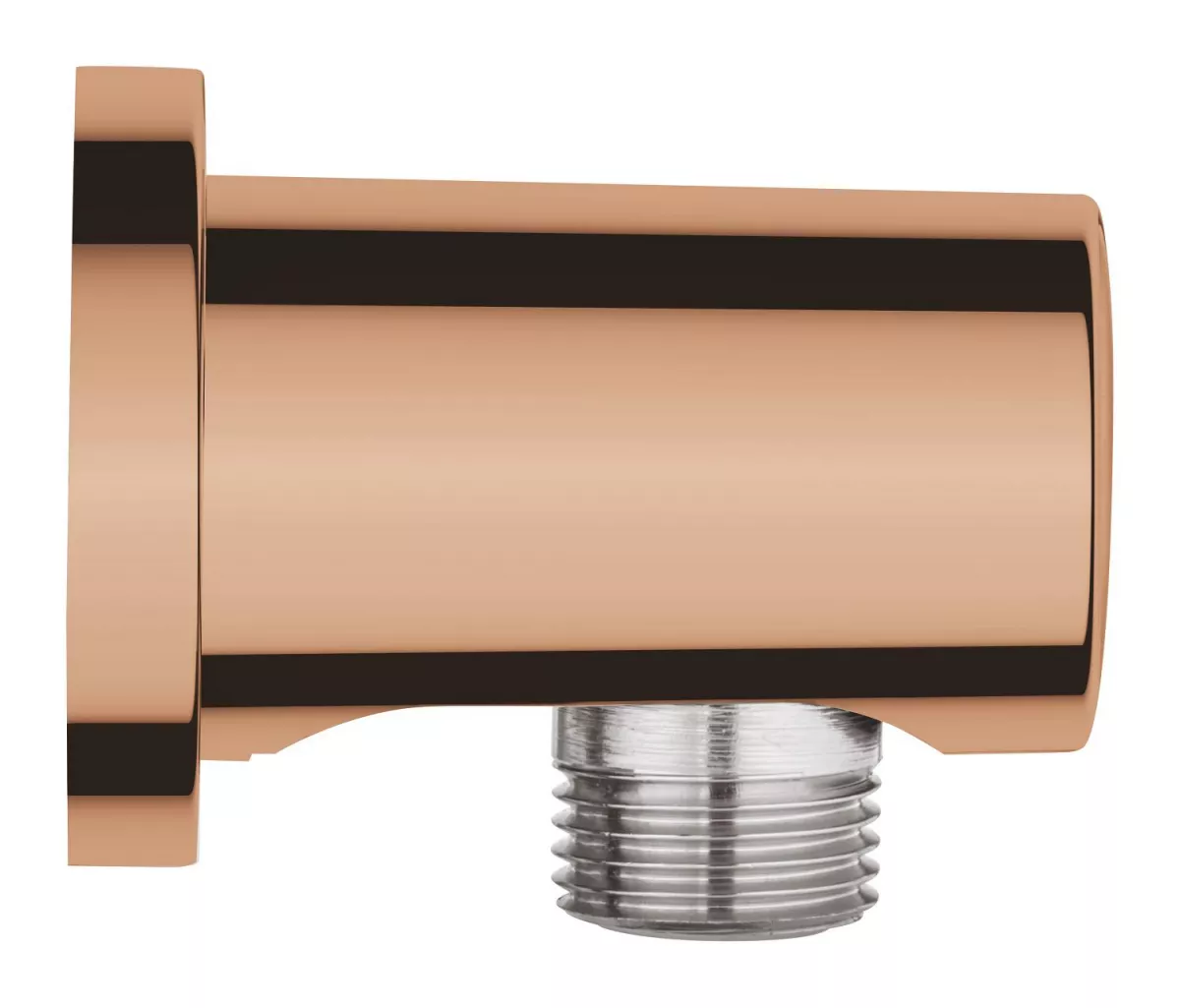Cot iesire dus Grohe Rainshower 27057DA0, universal, 1/2'' x 1/2'', 1 iesire, anti-reflux, lucios, cupru [3]