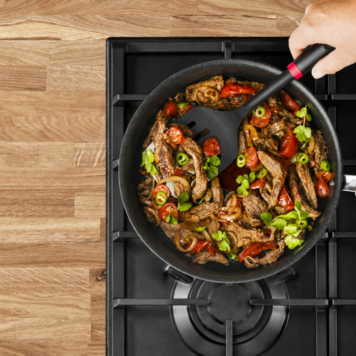 Cratita Tefal Extra M0003243, 24 cm, capac din sticla, aluminiu, invelis antiaderent, Thermo-Signal™, incalzire uniforma, compatibila gaz, electric, [2]