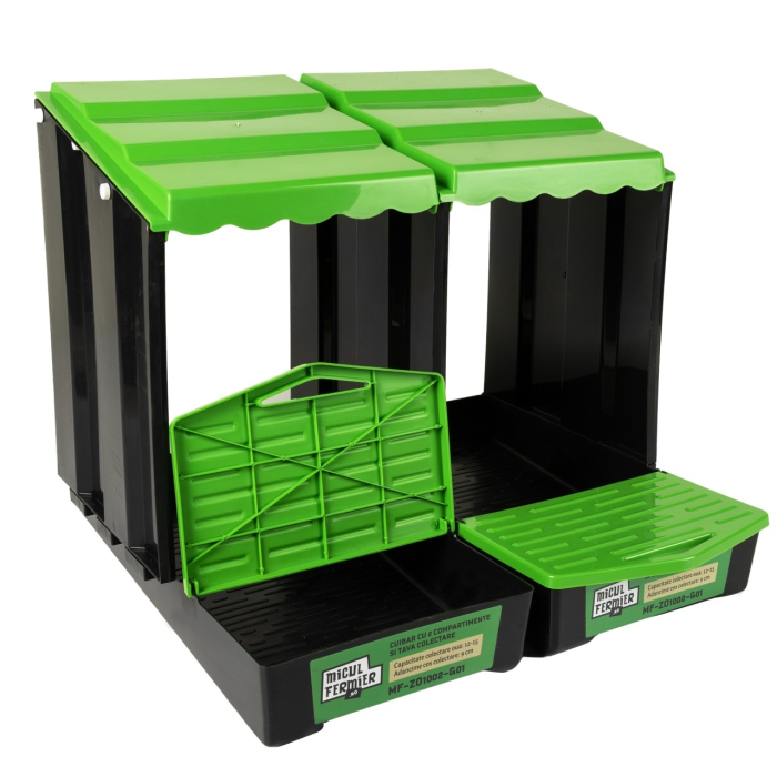 Cuibar Micul Fermier, 2C, cu tava de colectare [4]