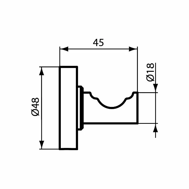 Cuier crom Ideal Standard IOM [2]