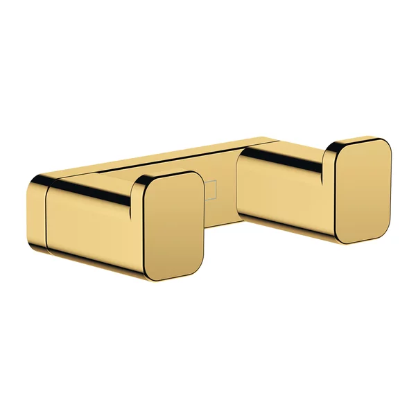 Cuier dublu Hansgrohe AddStoris auriu lucios [1]
