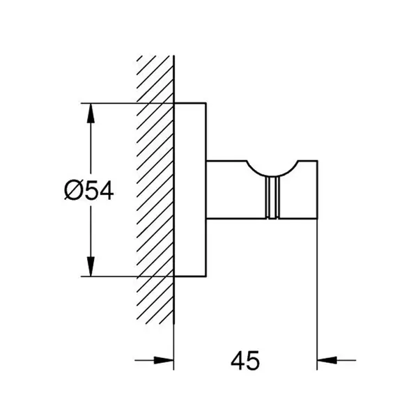 Cuier Grohe Essentials auriu lucios Cool Sunrise [2]