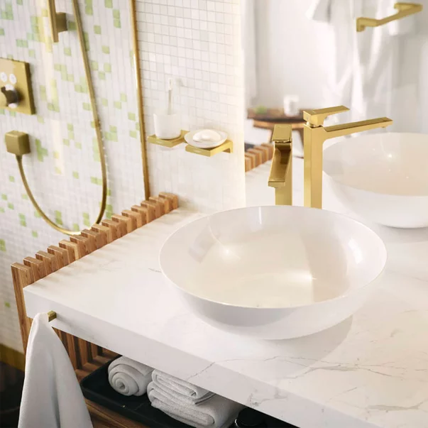 Cuier Hansgrohe AddStoris auriu lucios [2]