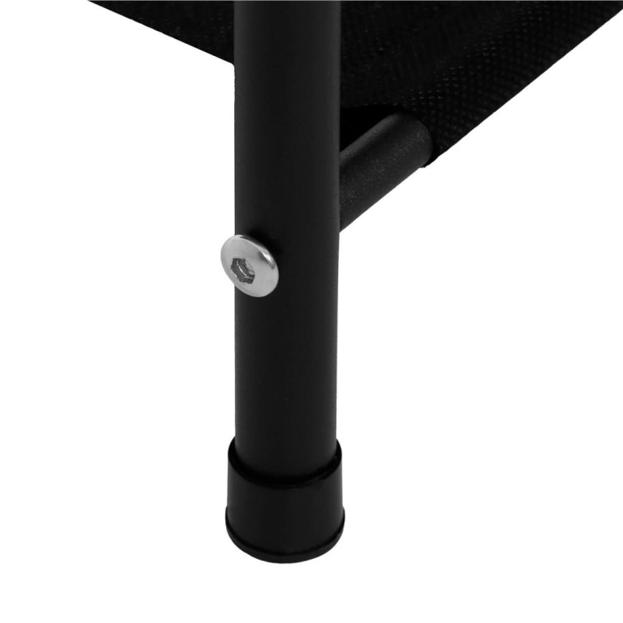 Cuier pentru haine cu banc de depozitare pantofi pe 4 polite, cadru metalic, 25x80x150cm, negru [13]