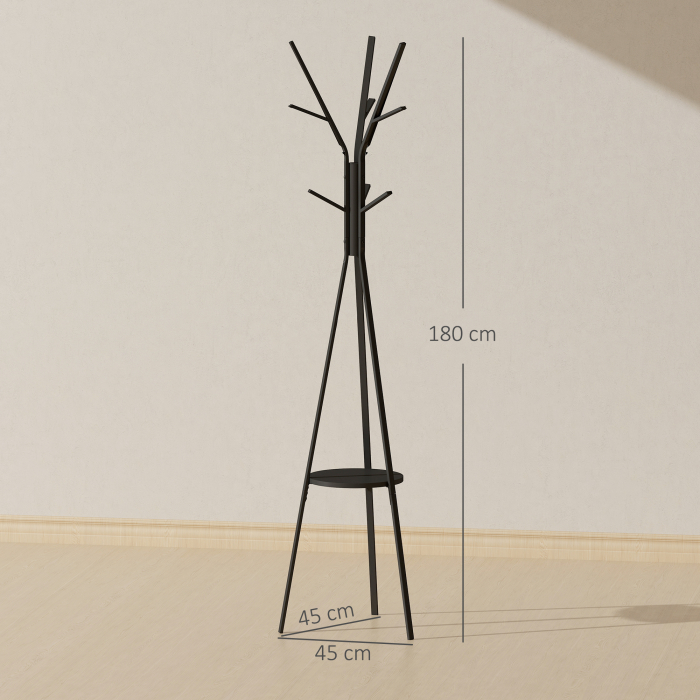  Cuier Pom metal/lemn 45×45×180 cm [3]