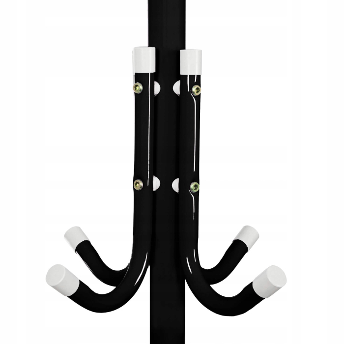 Cuier tip pom metalic Sersimo, 12 agatatoare, 177cm, negru [7]