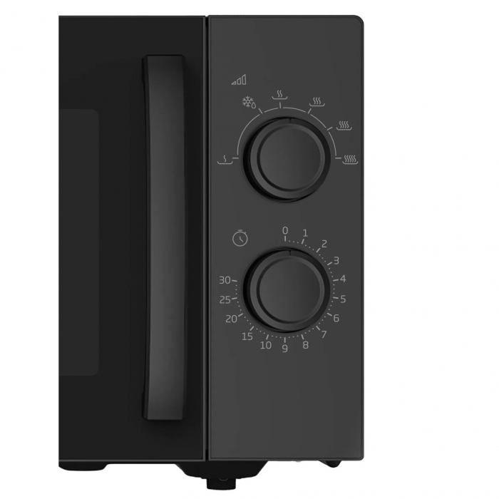 Cuptor cu microunde Beko MOF23300B, putere 900 W, 23 L, functie dezghetare, grill, 6 niveluri de putere, timer mecanic, Negru [4]