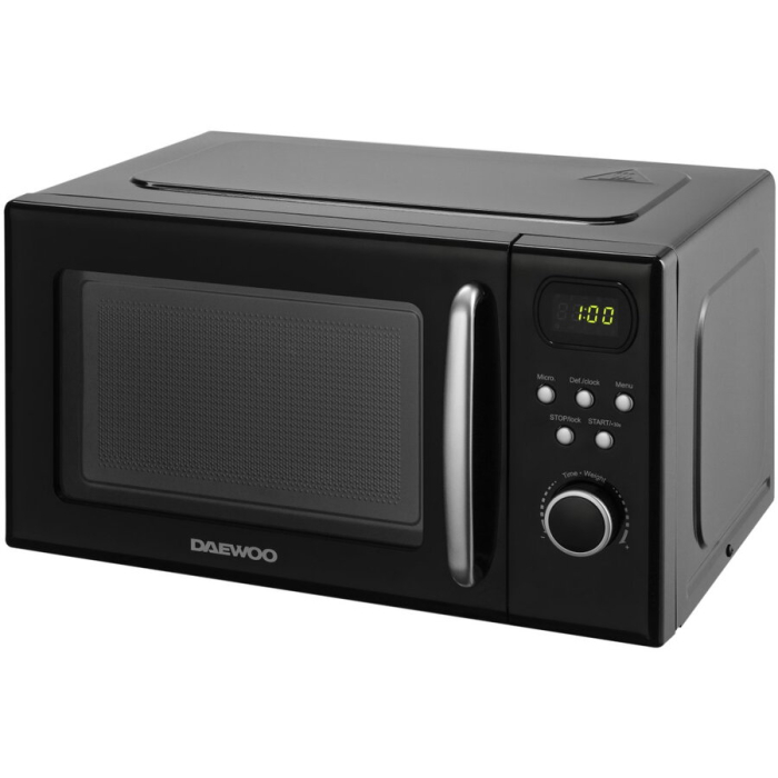 Cuptor cu microunde Daewoo KOR-6S2BK-2, microunde, putere w 700, capacitate l 20, numar programe 8, trepte de putere 5, negru [3]