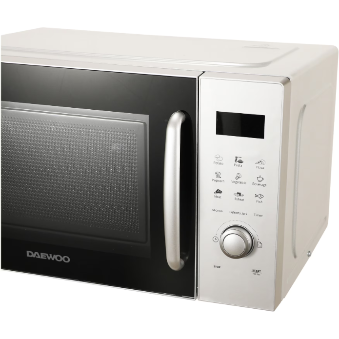 Cuptor cu microunde Daewoo KOR-91RBS-2, microunde, putere w 800, capacitate l 23, numar programe 6, trepte de putere 5, argintiu [4]