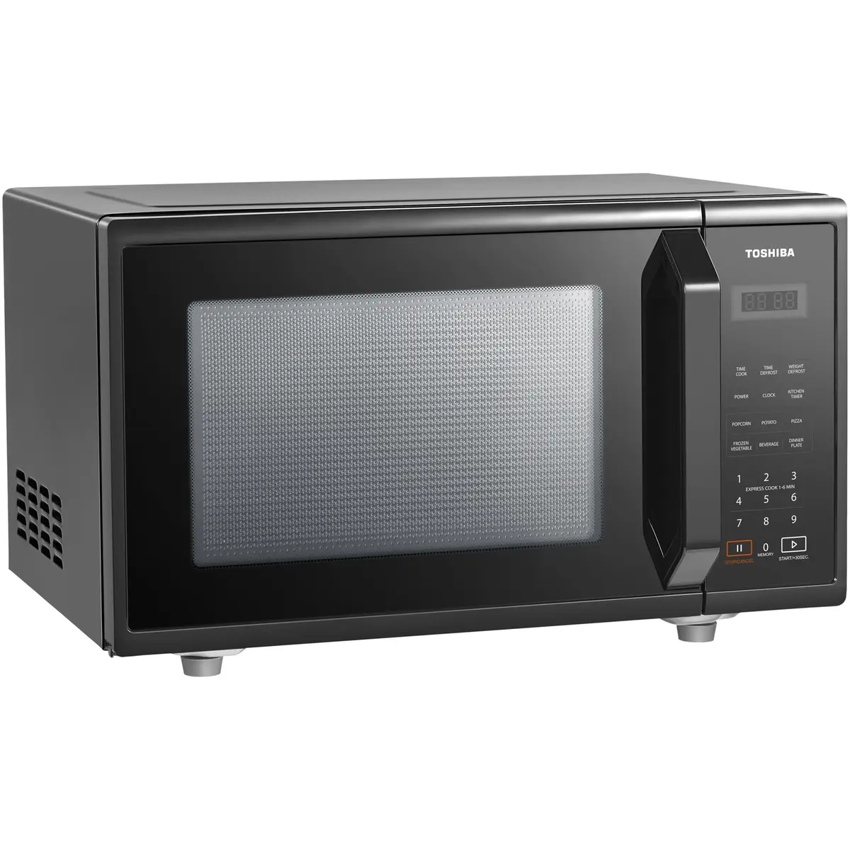 Cuptor cu microunde Toshiba MM-EM23PBK, microunde, putere w 800, capacitate l 23, numar programe 6, trepte de putere 10, negru [3]
