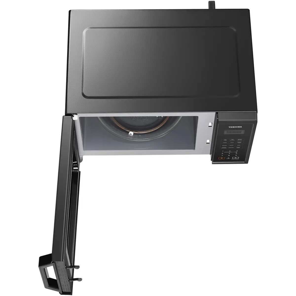 Cuptor cu microunde Toshiba MM-EM23PBK, microunde, putere w 800, capacitate l 23, numar programe 6, trepte de putere 10, negru [6]