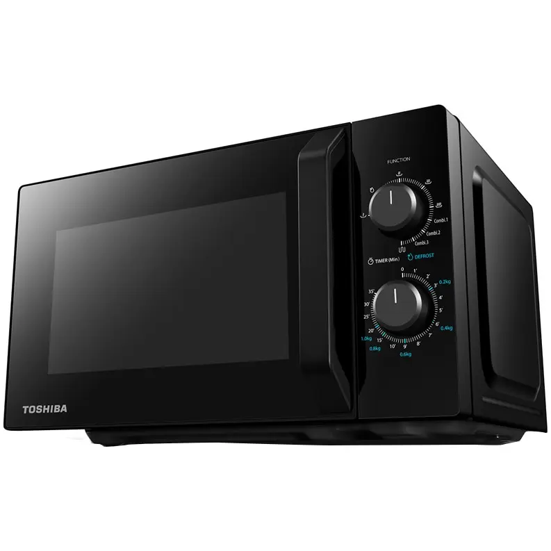 Cuptor cu microunde Toshiba MW2-MG20PBK, microunde, putere w 800, capacitate l 20, numar programe 3, trepte de putere 5, negru [5]