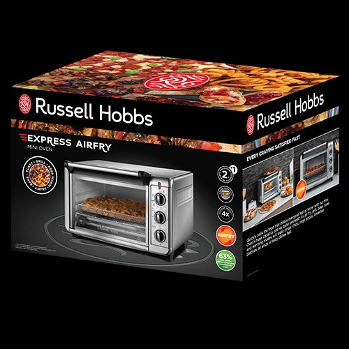 Cuptor electric cu aer circulant Russell Hobbs Express Air Fry, 1500W, 5 functii, capacitate mare, preincalzire rapida [4]