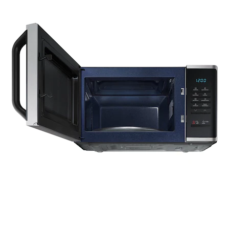 Cuptor microunde Samsung MS23K3513AS, putere w 800, capacitate l 23, numar programe 6, trepte de putere 5, gri, negru [5]