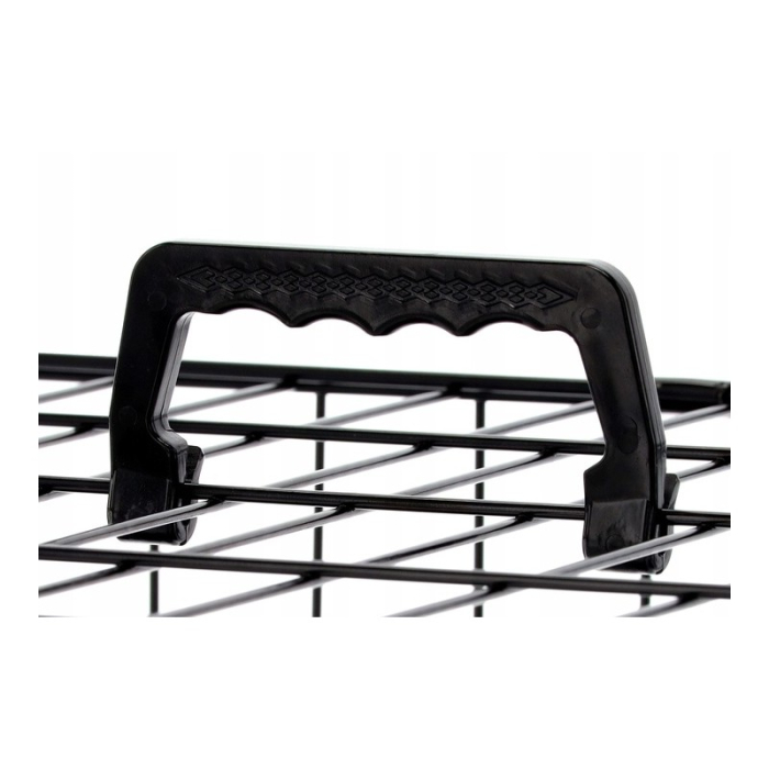 Cusca metalica pentru caine L, pliabila, cu tava detasabila si maner, 76x45x51 cm, negru [6]