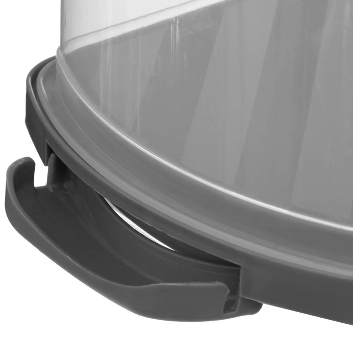 Cutie depozitare paine, 5Five, polipropilena, 36x13x16 cm, gri [4]